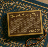 Umrah Saving Box – Secure Money Box for Your Holy Journey